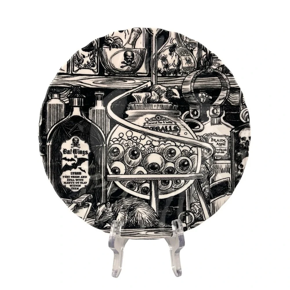 Royal Wessex Halloween Potions Eyeball Salad Plate 8